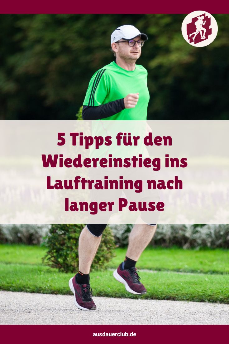 Du möchtest, dass der Wiedereinstieg ins Lauftraining nach einer Pause gelingt? Dann helfen dir diese 5 Tipps beim Starten (inklusive Trainingsplan).