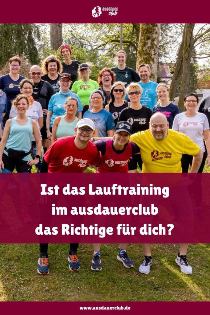 Was bietet dir der wöchentliche Trainingsplan im ausdauerclub für dein Lauftraining und wie gut musst du laufen können, um davon profitieren zu können.