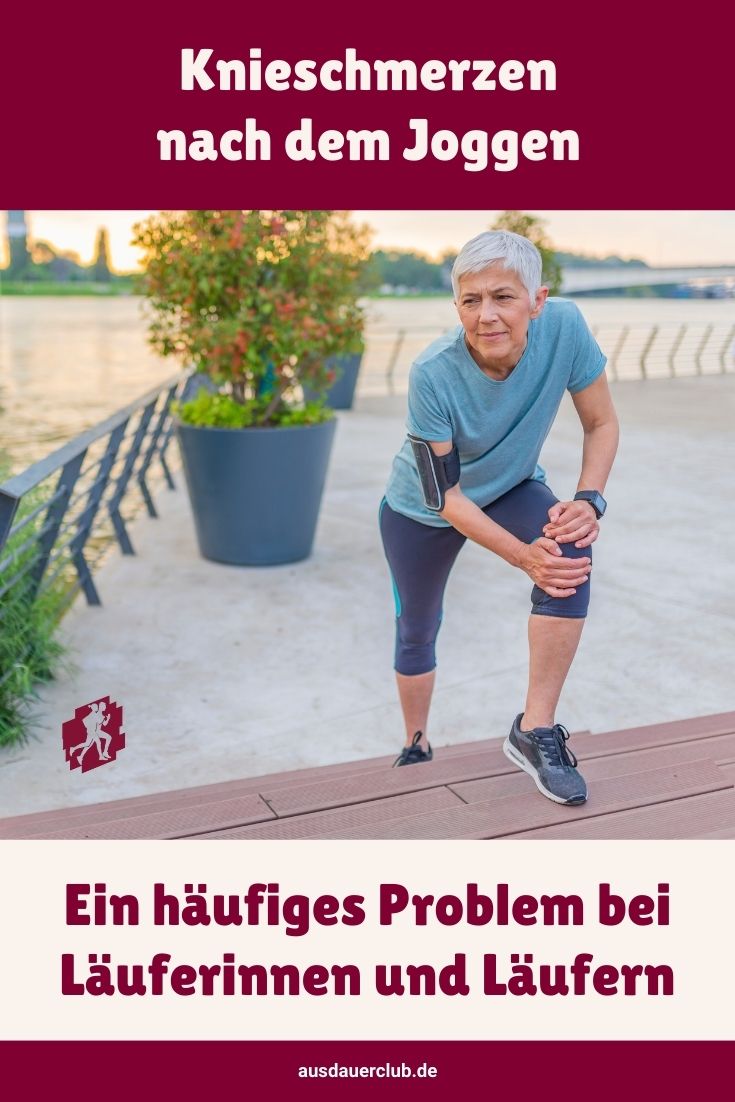 Knieschmerzen nach dem Joggen vermeiden: Was du gegen Läuferknie und andere Beschwerden tun kannst.